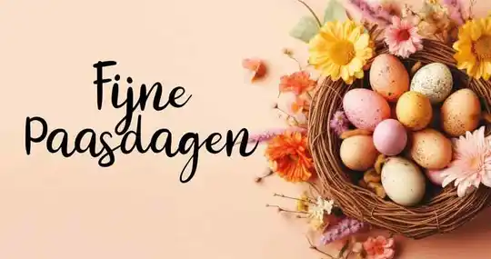 sluiting goede vrijdag en tweede paasdag (3 en 6 april)